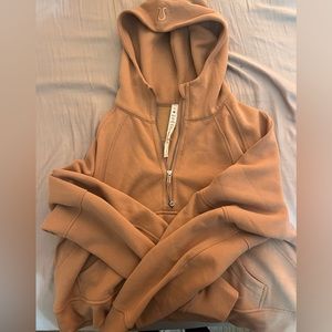 lululemon scuba oversized half-zip hoodie
